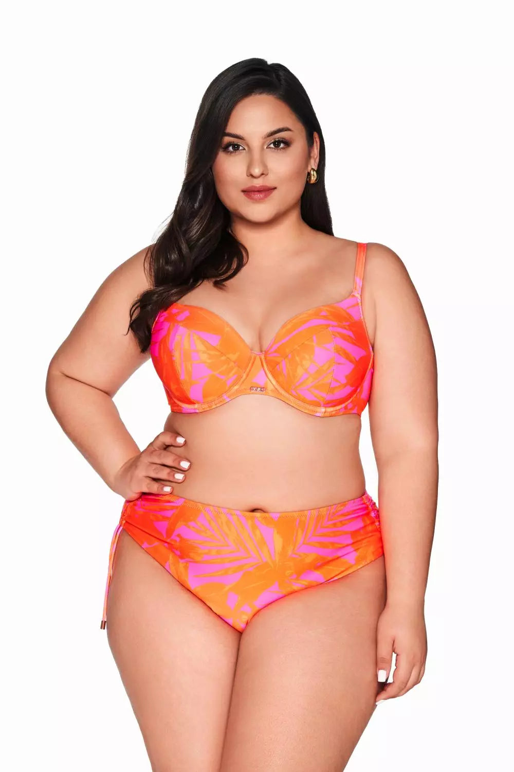 Ava SK 214 Tangerine Kostium Kąpielowy Dwuczęściowy