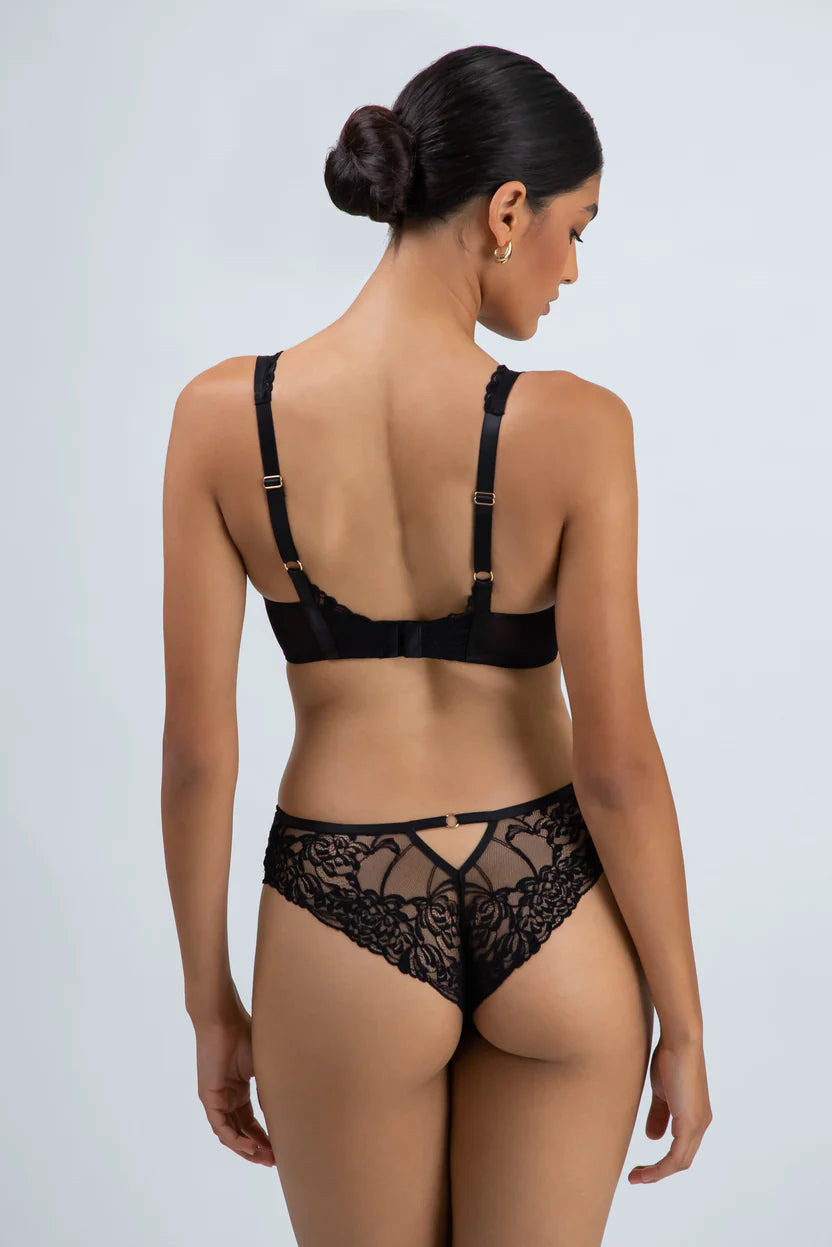 Alles Truffle Noir M Bralette Biustonosz Braletka