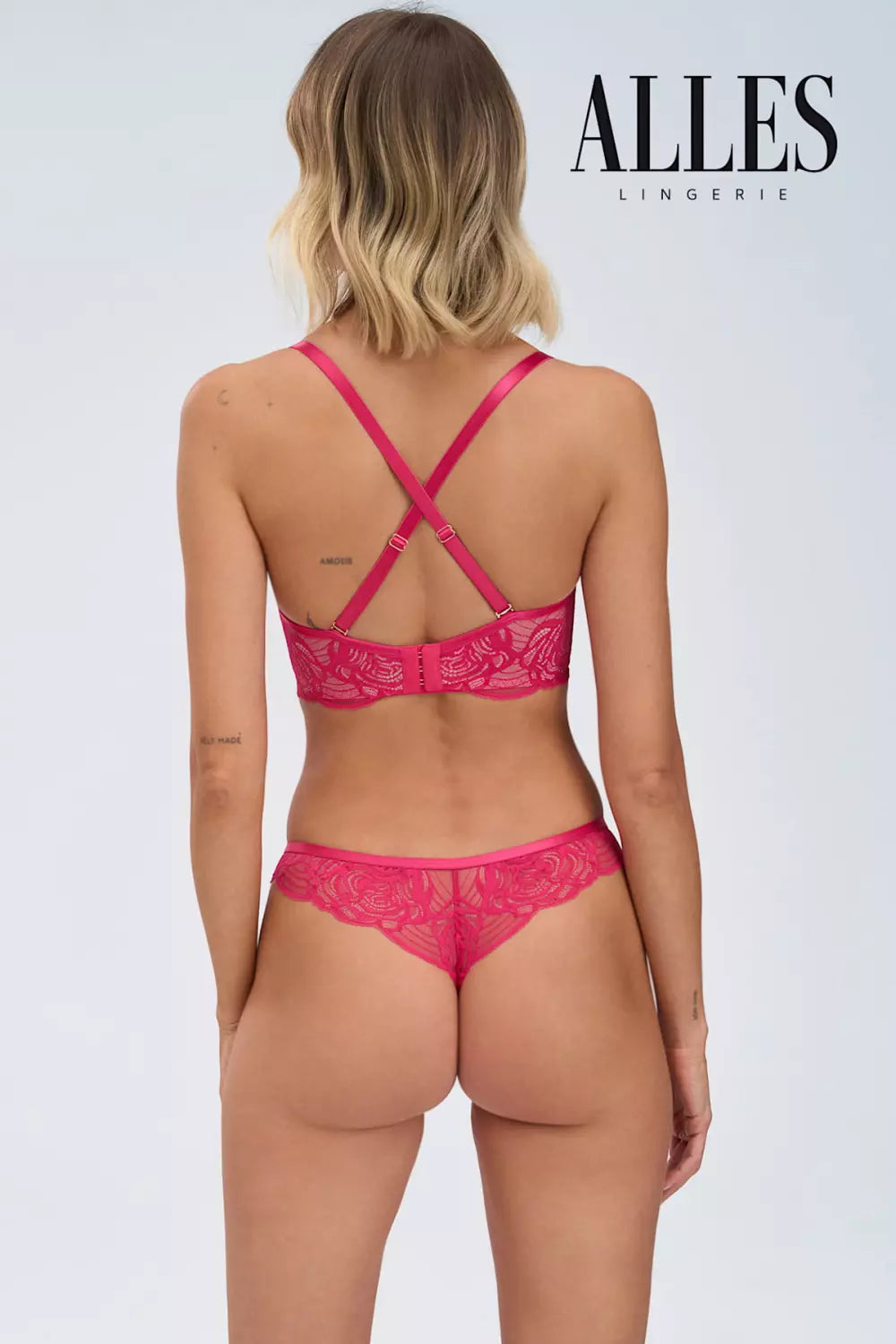 Alles Euphoric Rouge Majtki Stringi
