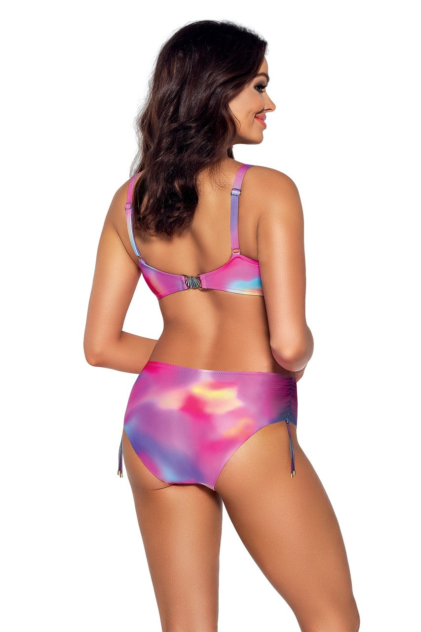 Ava SK 163 Pastel Tie Dye Kostium Kąpielowy Dwuczęściowy