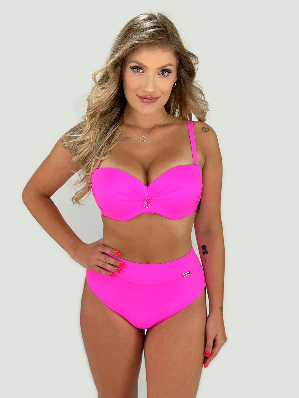 Lavel Brigitt B Vm Pop Art Kostium Kąpielowy Dwuczęściowy