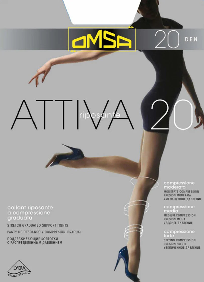 Omsa Attiva 20 Den Rajstopy