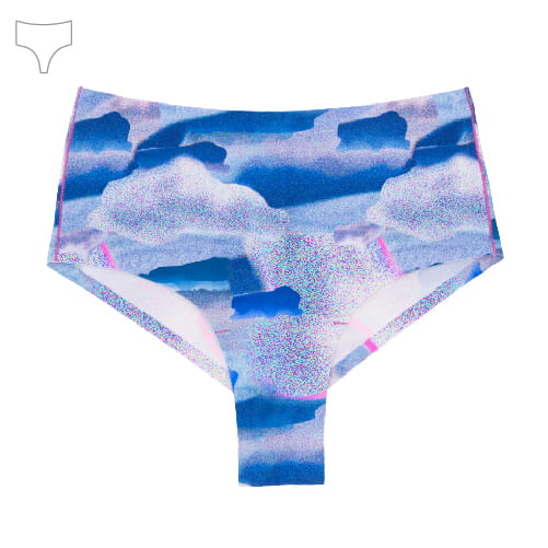 Brazyliany majtki Paloma Pink Neon Snow dla kobiet