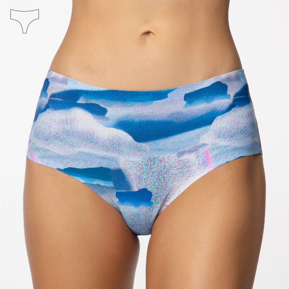 Brazyliany majtki Paloma Pink Neon Snow dla kobiet