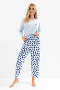 Taro 3511 Zola Long Pajamas for Women